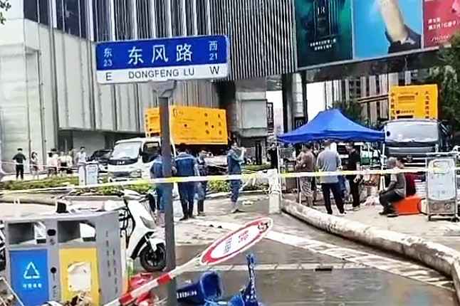 开云手机站入口-开云online(中国)排涝突击队在排涝现场